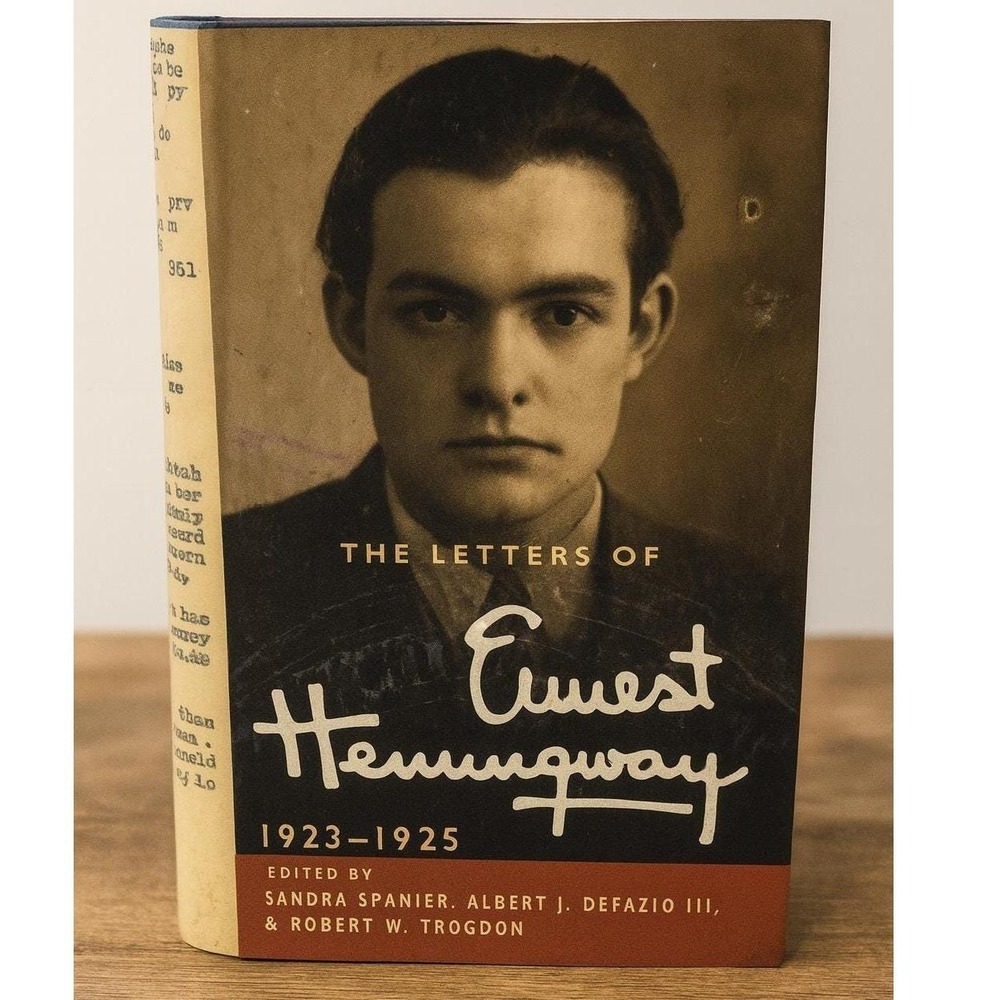 Letters of Ernest Hemingway Vol 2 1923-1925 Hardcover Book